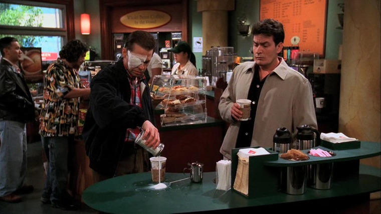 Two and a Half Men — s02e19 — A Low, Guttural Tongue-Flapping Noise