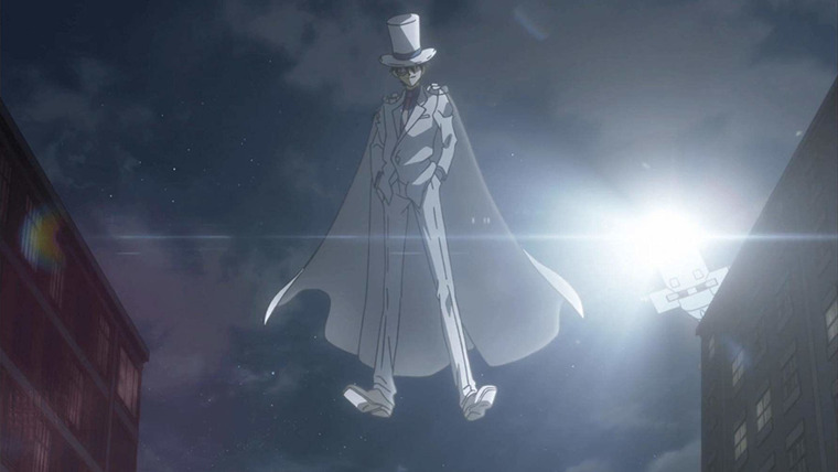 Детектив Конан — s2004e12 — Kaitou Kid's Miraculous Midair Walk