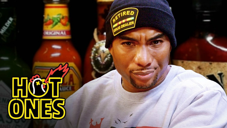 Hot Ones — s03e13 — Charlamagne Tha God Gets Heated Eating Spicy Wings