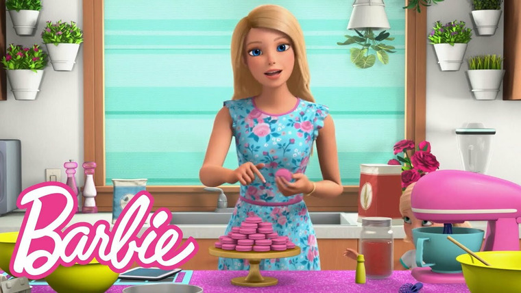 Barbie Vlogs — s01e107 — How to Make Macarons Tutorial!