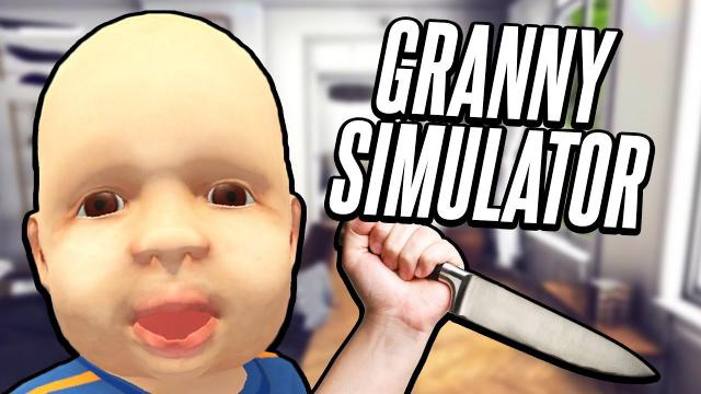 Jacksepticeye — s09e216 — SOMETHING'S WRONG WITH THIS BABY | Granny Simulator