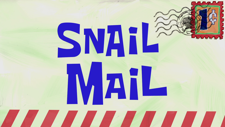 SpongeBob SquarePants — s09e45 — Snail Mail