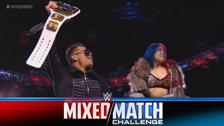 WWE Mixed-Match Challenge — s01e12 — Week Twelve: The Miz & Asuka vs. Bobby Roode & Charlotte Flair