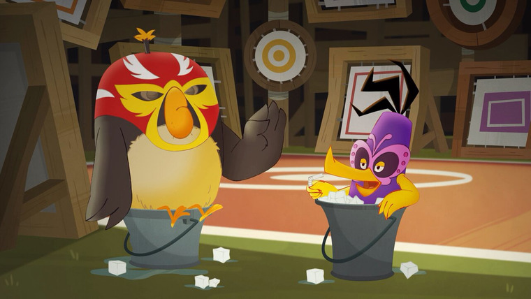 Angry Birds: летнее безумие — s02e09 — Pillow Fight Club