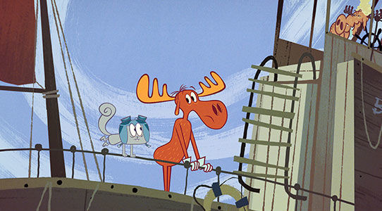 The Adventures of Rocky and Bullwinkle — s01e03 — Stink of Fear: Chapter Three