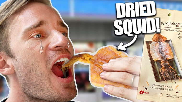 ПьюДиПай — s13e52 — I try EVERY Japanese Snack… (Collab with @PewDiePie)