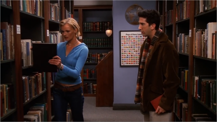 Friends — s07e07 — The One With Ross's Library Book