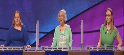 Jeopardy! — s2014e214 — Jenny Thorngate, Kathy Riley, Heather Melançon, show # 7044.