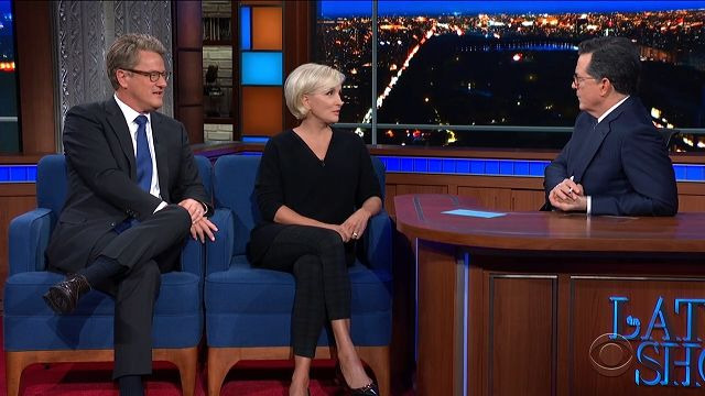 The Late Show with Stephen Colbert — s2020e06 — Joe Scarborough, Mika Brzezinski, performance by the cast of "TINA: The Tina Turner Musical"