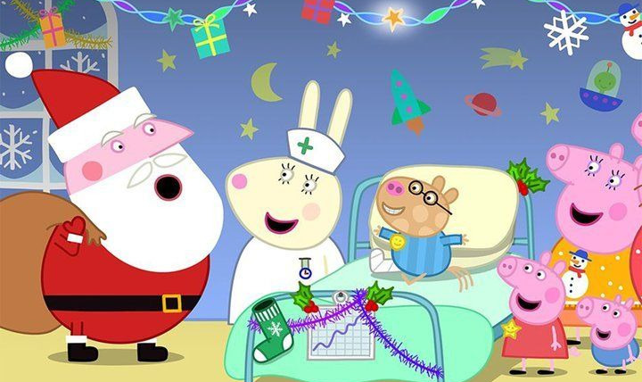 Свинка Пеппа — s06e26 — Christmas at the Hospital