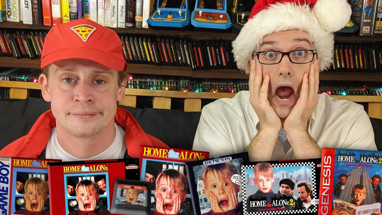 The Angry Video Game Nerd — s12e09 — Home Alone Games with Macaulay Culkin