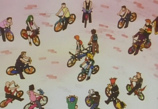 Pokémon the Series — s01e35 — The Bridge Bike Gang