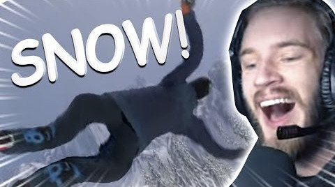 PewDiePie — s07e102 — SKATE 4 SKIING?! (Snow)