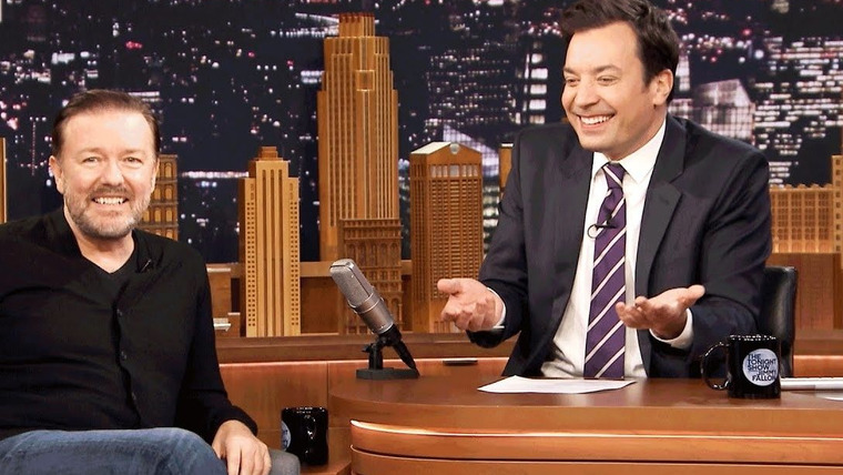 The Tonight Show Starring Jimmy Fallon — s2014e176 — Ricky Gervais, Steven Van Zandt, ILoveMakonnen