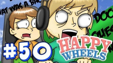 PewDiePie — s03e280 — HUMPING DINOSAURS ISN'T RACIST! - Happy Wheels - Part 50