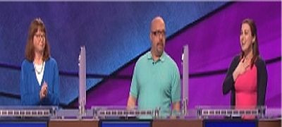 Jeopardy! — s2015e219 — Sue Baker Vs. Ken Fischer Vs. Ellen Corrigan, show # 7279.