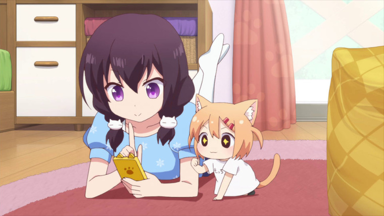 Nyanko Days — s01e02 — Weekend with Cats 1