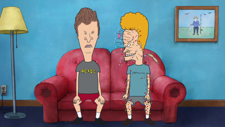 Бивис и Баттхед Майка Джаджа — s02e22 — Beavis and Butt-Head in Needle Dicks