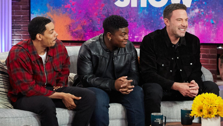 Шоу Келли Кларксон — s01e111 — Ben Affleck, Melvin Gregg, Brandon Wilson, Will Ropp, Charles Lott, Jr.