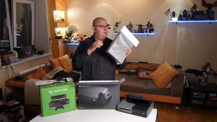 Антон Логвинов — s2017e437 — Обзор Xbox One X — самая мощная игровая консоль. Распаковка, характеристики, сравнение с PS4 Pro