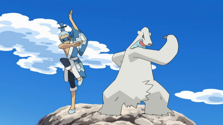 Pokémon the Series — s15e30 — Guarding the Guardian of the Mountain!