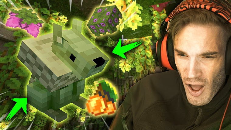 PewDiePie — s12e216 — I Fell Into The New Minecraft Lush Cave! — Minecraft Hardcore #25