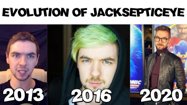 Jacksepticeye — s09e73 — The Evolution Of Jacksepticeye 2020 — Meme Time