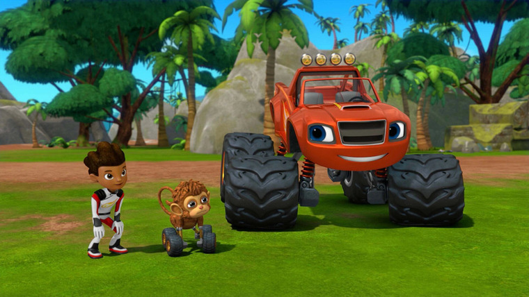 Blaze and the Monster Machines — s05e02 — AJ to the Rescue