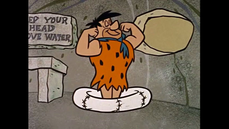 The Flintstones — s01e03 — The Swimming Pool