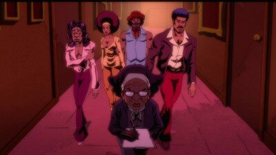 Black Dynamite — s02e08 — "Diff'rent Folks, Same Strokes" or "The Hunger Pang Games"