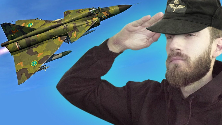 PewDiePie — s11e84 — I Joined The Swedish AirForce