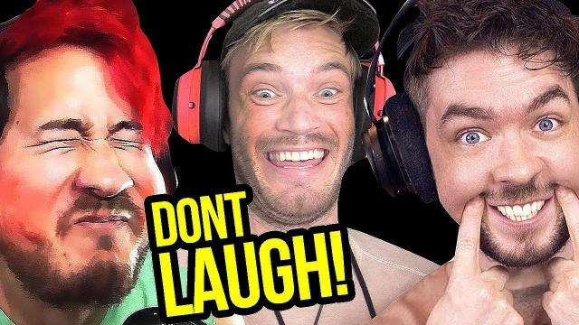 PewDiePie — s09e222 — Try Not To Laugh at Youtubers Try Not To Laugh Challenge YLYL #0038