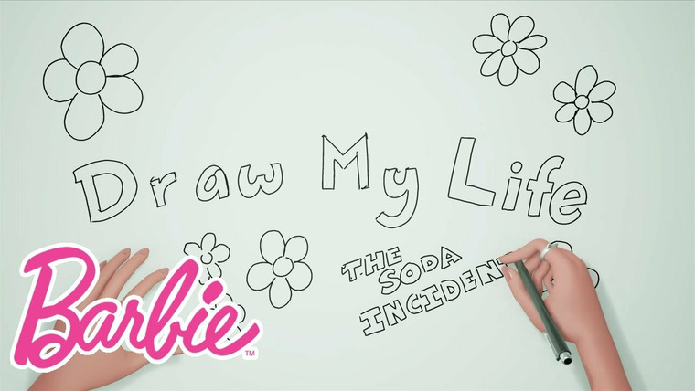 Влог Барби — s01e06 — Barbie: DRAW MY LIFE!