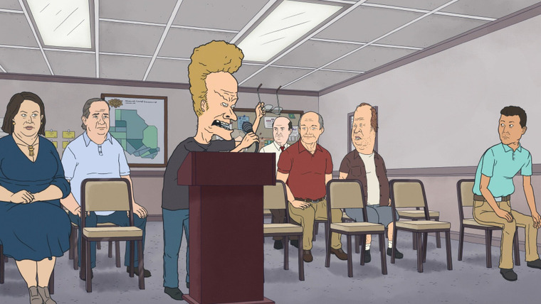 Mike Judge's Beavis and Butt-Head — s02e06 — Old Beavis and Butt-Head in Pardon Our Dust