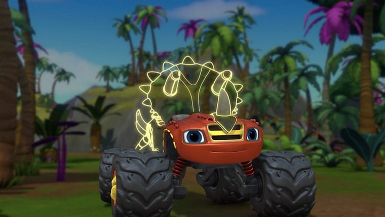 Blaze and the Monster Machines — s06e02 — Dino Derby