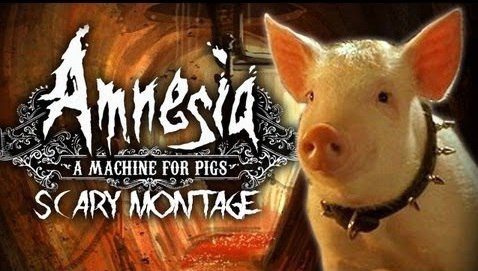PewDiePie — s04e354 — Amnesia: A Machine For Pigs Scary Moments Montage