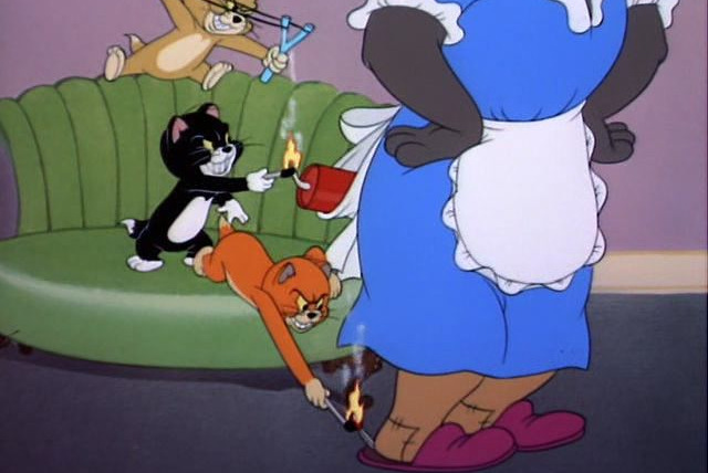 Tom & Jerry (Hanna-Barbera era) — s01e67 — Triplet Trouble