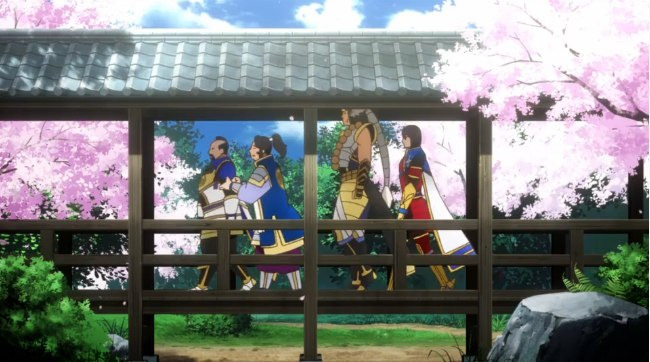 Sengoku Musou — s01e01 — The Best Cherry Blossoms in the World