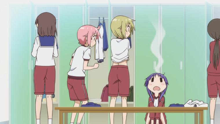 Yuyushiki — s01e08 — We`re in Our Second Year Now