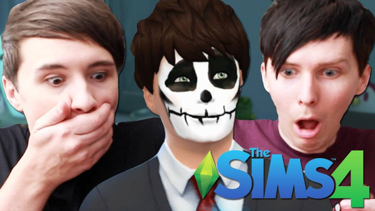Dan and Phil — s02e31 — DIL GETS SPOOKY - Dan and Phil Play: Sims 4 #21