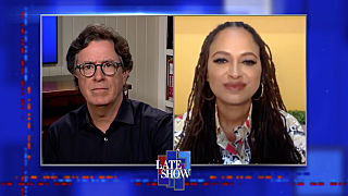 The Late Show with Stephen Colbert — s2020e97 — Stephen Colbert from home, with Ava DuVernay, Kristen Bell, Ben Folds