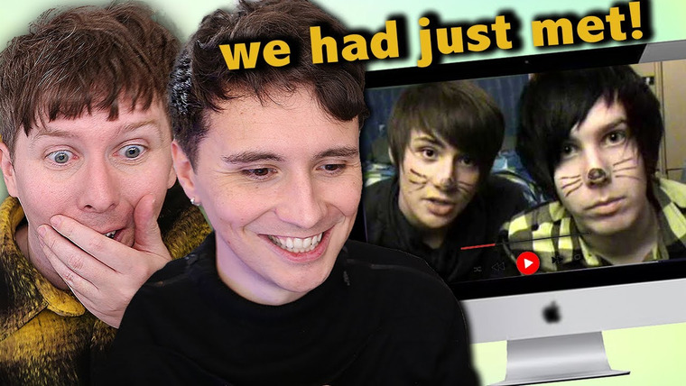 Dan and Phil — s06e21 — Dan and Phil React to Every Phil is not on fire! #1