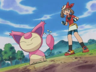 Pocket Monsters — s04e53 — Eneco & Cat's Paw! Meadow of Donmel!
