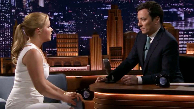 The Tonight Show Starring Jimmy Fallon — s2014e55 — James McAvoy, Amy Schumer, tUnE-yArDs