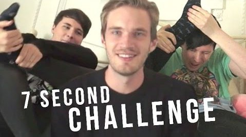 PewDiePie — s06e427 — 7 Second Challenge w/ Dan and Phil