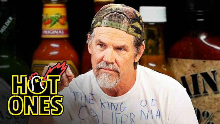 Hot Ones — s17e12 — Josh Brolin Licks the Palate of Absurdity While Eating Spicy Wings