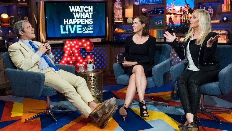 Watch What Happens Live — s14e129 — Molly Shannon & Shannon Beador