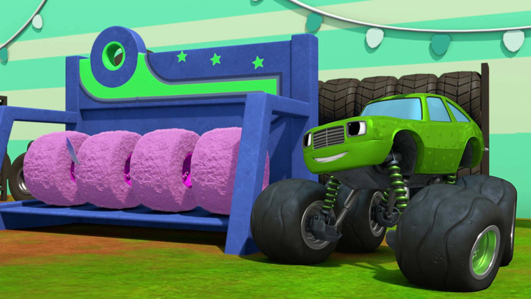Blaze and the Monster Machines — s04e10 — Power Tires!