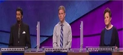 Jeopardy! — s2017e01 — Shadi Peterman Vs. Laura Kelsay Vs. Andrew Clyne, show # 7521, Season Premiere.