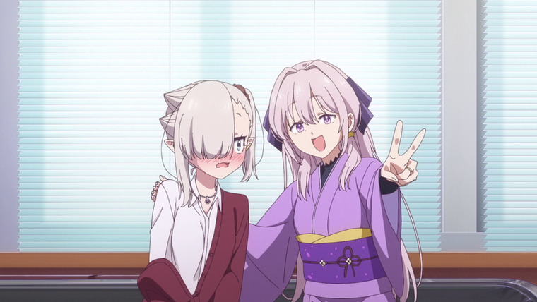 Вампир не умеет правильно сосать — s01e06 — Li'l Miss Vampire's Interview / Li'l Miss Vampire Visits Otori-kun